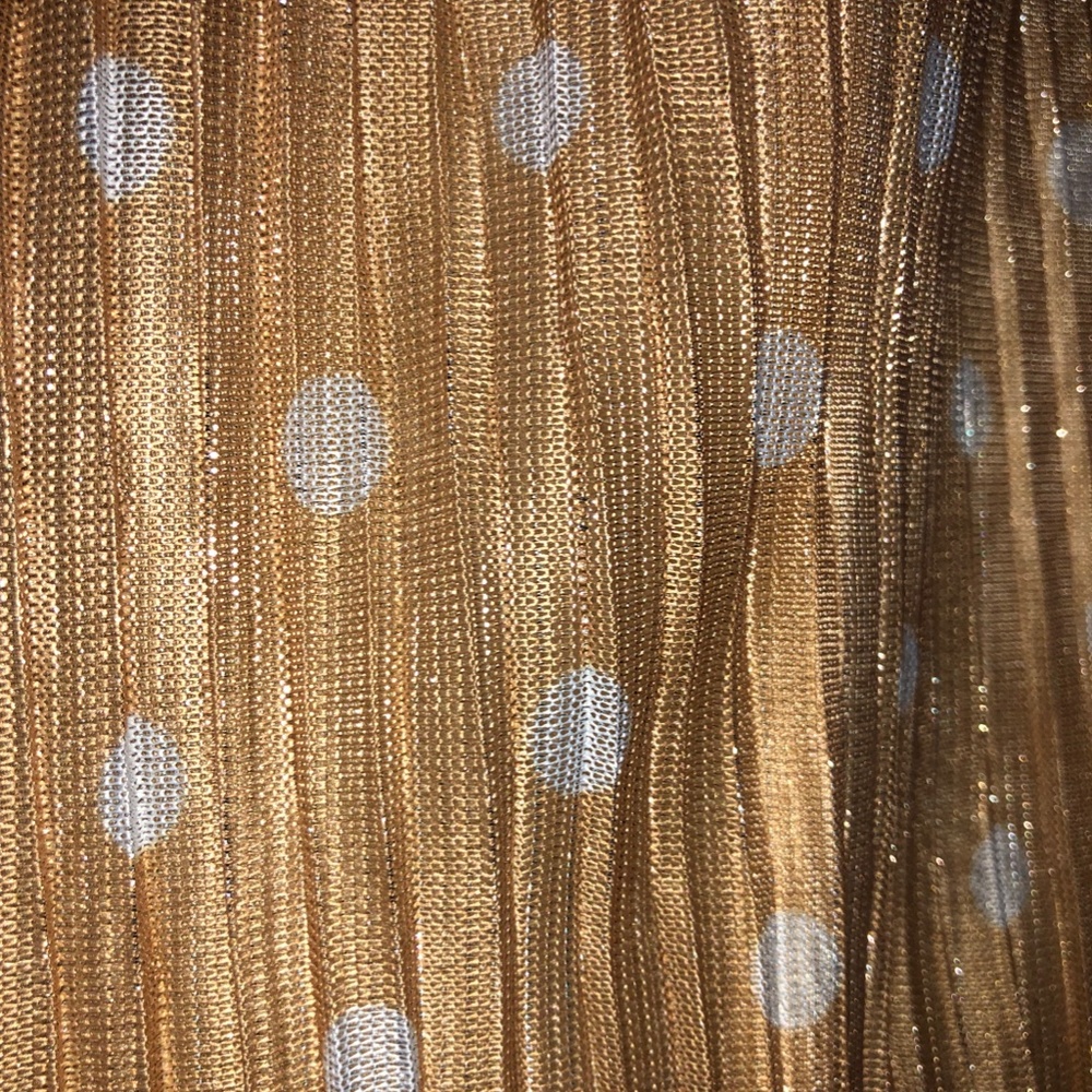 House of Harlow 1960 x Revolve polka dot silver babydoll ruffled mini Dress XXS - Picture 9 of 11